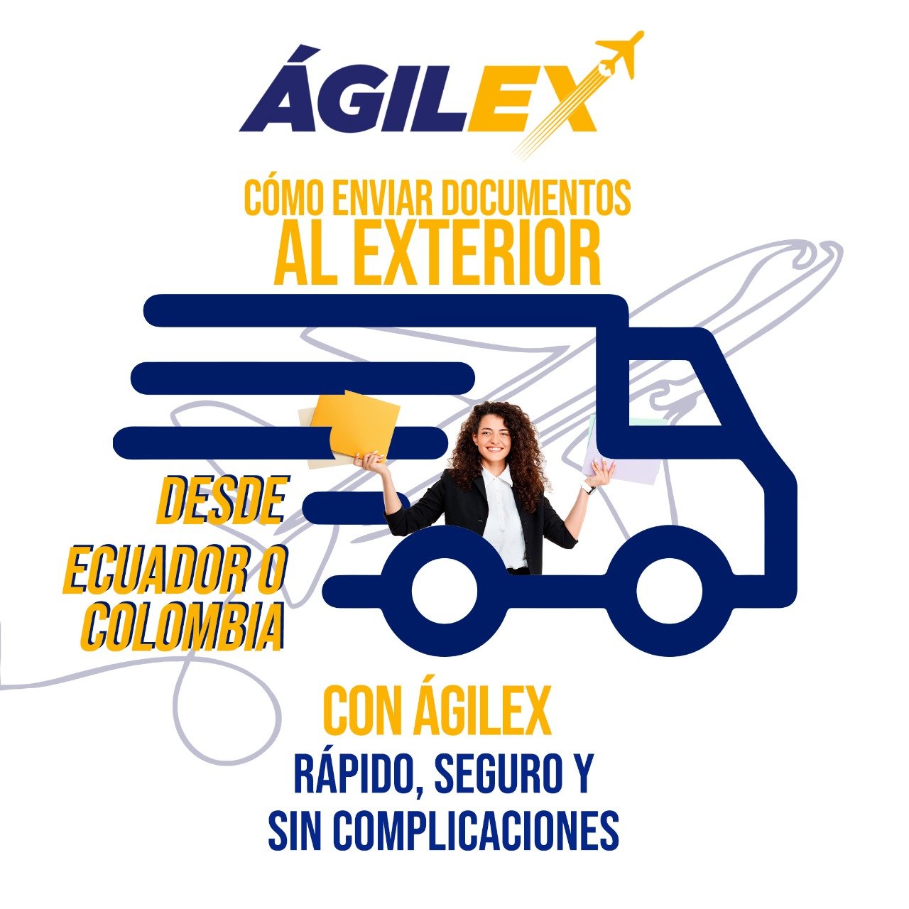 Cómo Enviar Documentos al exterior desde Ecuador o Colombia con Ágilex: Envío Rápido, Seguro y sin Complicaciones
