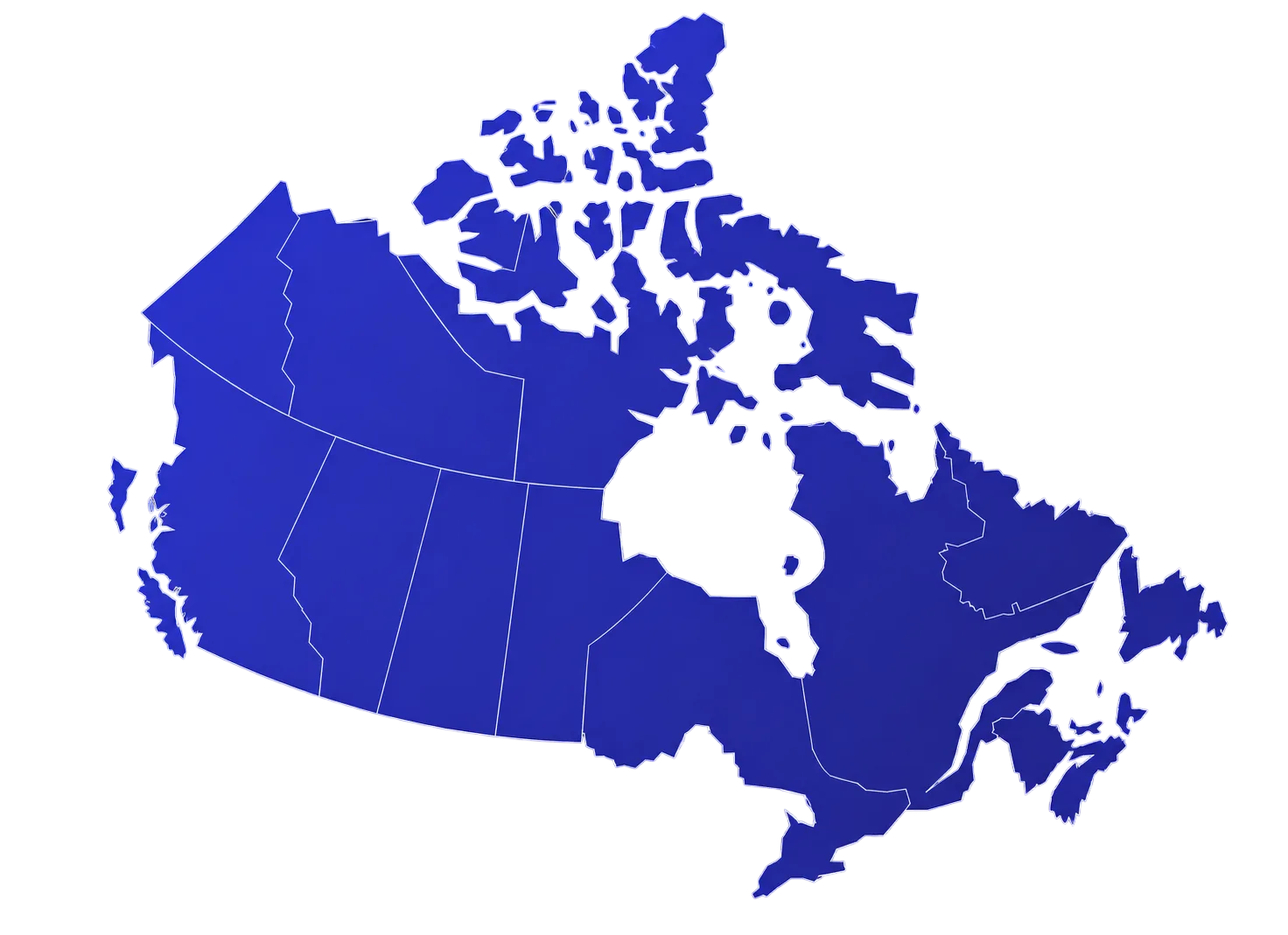 Mapa Canadá
